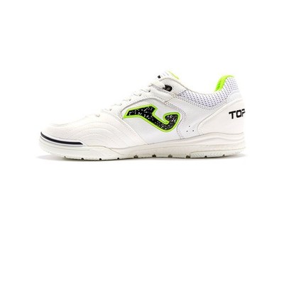 Joma Indoor Football Boots Top Flex Rebound 23 White Leather Size 40
