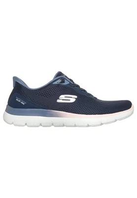 Skechers Slip-Ins Summits Sweet Skies Baskets Sports Bleu NVY 150341 - Photo 1/4