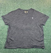 Polo Ralph Lauren Men's Classic Fit Gray V-Neck Short Sleeve T-Shirt Size L