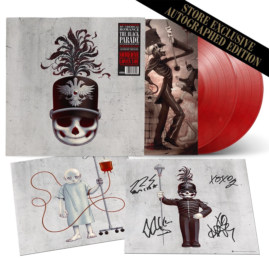 洋楽 MY CHEMICAL ROMANCE black parade limited My Chemical Romance The Black Parade 20th Anniversary Exclusive