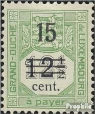 Timbres Luxembourg 1920 Mi p8 neuf avec gomme originale 1920 Les timbres-poste