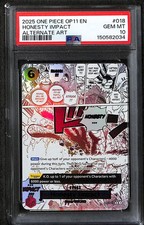 Honesty Impact (Alternate Art) OP11-018 A Fist of Divine Speed