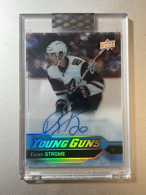 2019-20 Clear Cut Dylan Strome Young Guns Rookie Auto SP Capitals Exclusives