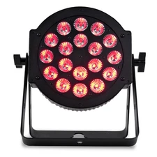 American DJ ADJ 18P HEX RGBAW + UV LED DMX RF Metal Par Can Wash Stage Up-Light