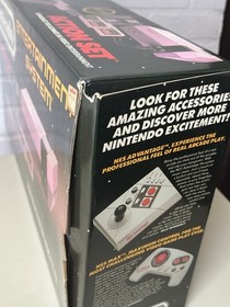Nintendo Entertainment System (NES, 1989) Action Set LOT: Box, Console & More