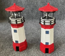 Solar Light House (Available in a pack of 2) Lawn Ornaments NEW