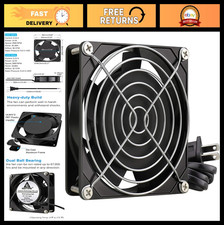 90mm Axial Fan 110V 120V AC Dual Ball Bearing Cooling Ventilation DIY Projects