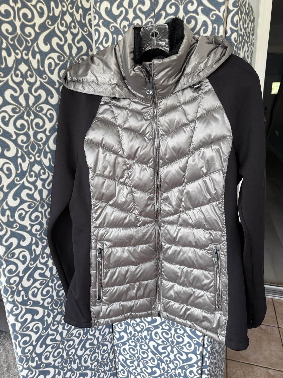 Calvin Klein Performance Jacket , Quilted Size M … - image 1