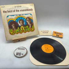 The Youngbloods- The Best Of The Youngbloods  VG+/VG  Ultrasonic Clean 1970