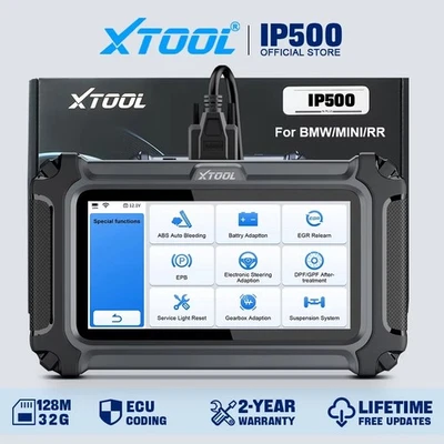 XTOOL IP500 For BMW/MINI All System Bidirectional OBD2 Diagnostic Scanner Coding