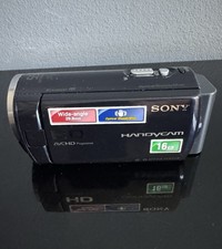 SONY Handycam Digital Video Camera GPS HDR-CX260V 55x Zoom Blue w Battery READ