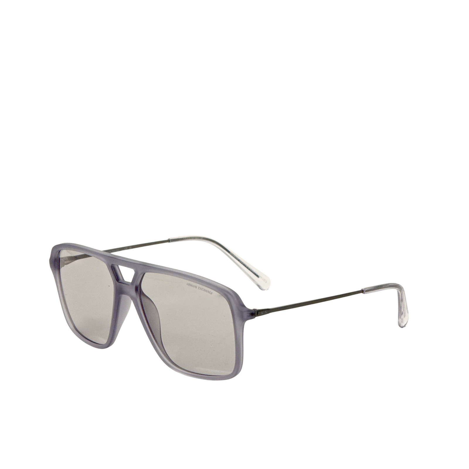 Armani Exchange Mens 59mm Opal Grey Sunglasses AX4150SU-836387-59 8790₽