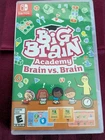 New Listing🥂Big Brain Academy Brain 🧑‍🦼vs Brain Nintendo Switch - ***NEW SEALED***