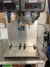Bunn Commercial Automatic Coffee Brewer Machine CWTF Twin 120/240 volts