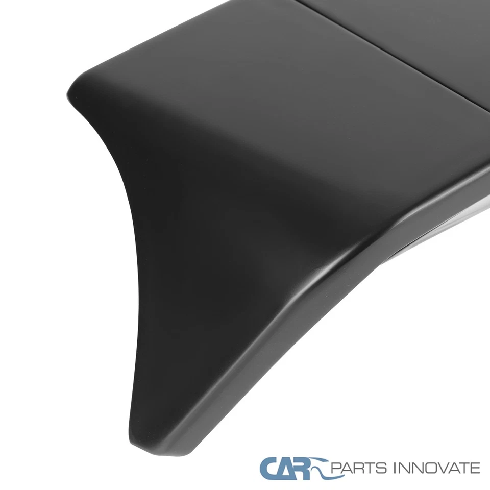 Fit 08-14 GMC Sierra 2500HD/3500HD BLK Unpainted Roof Rear Cab Spoiler Wing 3PC Foto 4 de 4