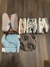 6 Pair Women s Shoes/Boots Lot Bundle - 2 New...