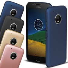 Basic Slim Cover for Motorola Moto E4 Plus Extra Thin Anti Fingerprint Case