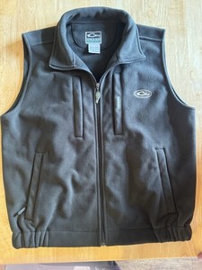 Drake Waterfowl Men's L Fleece Vest Drake Waterfowl Systems Outdoor Hunting Vest