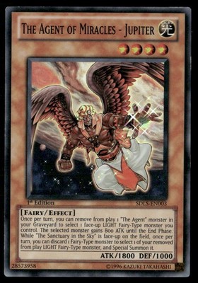 The Agent of Miracles - Jupiter Structure Deck: Lost Sanctuary SDLS-EN003  LP