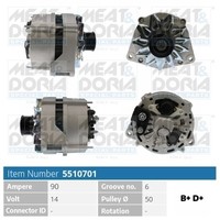 Meat & Doria Generator FüR Mercedes-Benz 190 W201 E 1.8 Saloon W124 230 200