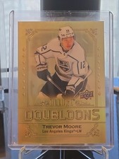 TREVOR MOORE DOUBLOONS 2024-25 Upper Deck Allure SSP CASE HIT CARD # DB93 KINGS