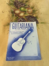 Laurindo Almeida Guitariana   For The Classical Guitar Rare Book,1955 Edition 