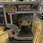 Funko Pop! Movies Vinyl Norman Bates #466 Psycho Collectible Figure in Box