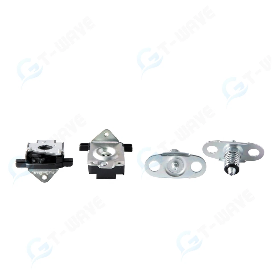 Bloqueo de capó de cierre inferior y superior izquierdo y derecho 4 piezas para BMW E46 E52 E53 99-06 Foto 2 de 4