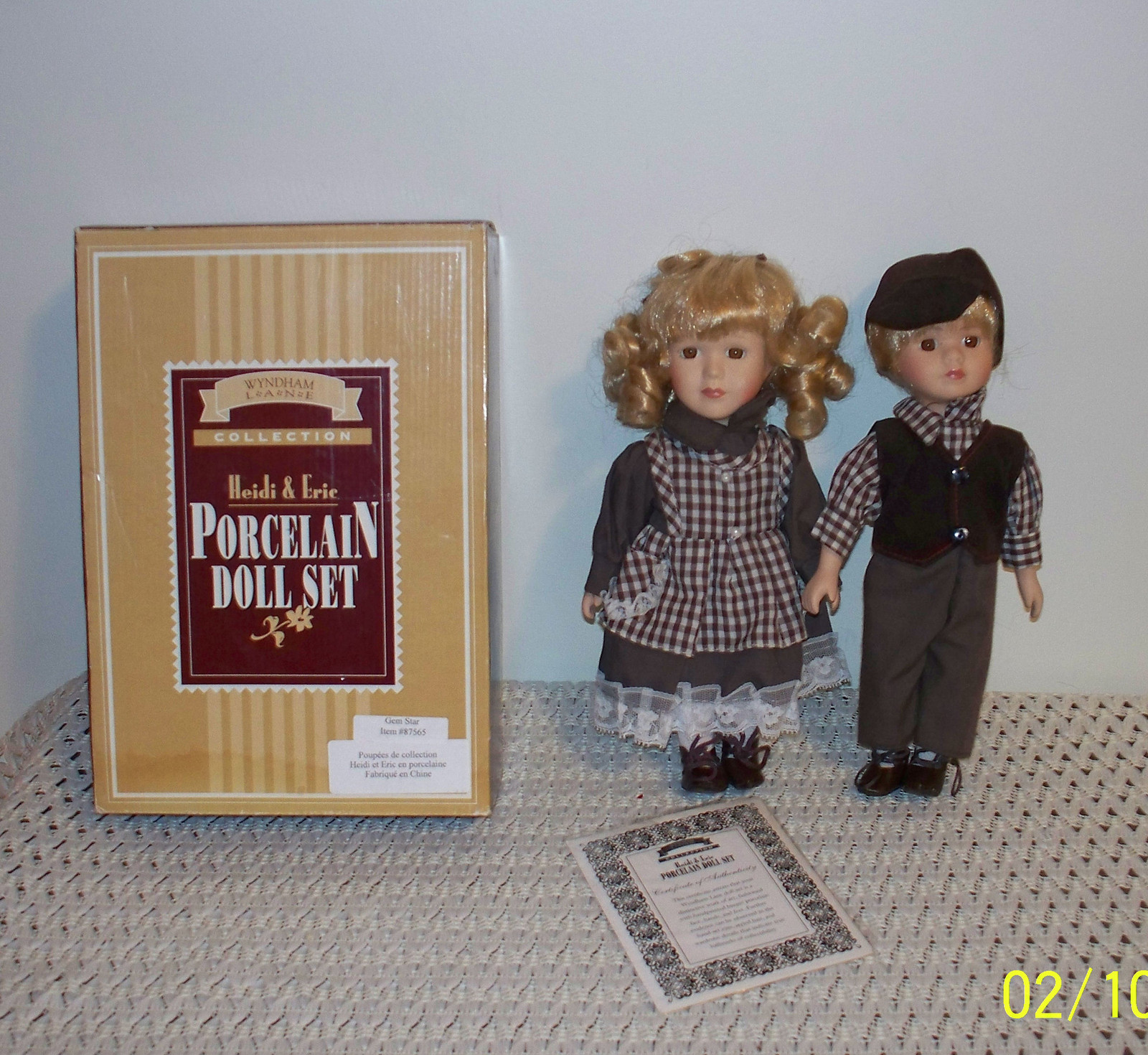 heidi porcelain doll