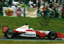 Allan McNish "Toyota" autograph signed 20x30 cm picture 
