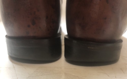 Justin Men's Boot Chestnut Marbled Deerlite Roper Style 3163 Size 9 1/2 9.5D - Picture 4 of 10