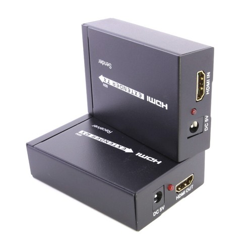 HDMI Extender Over Ethernet Network Lan RJ45 Cat5e Cat6 Single Cable Repeater - Imagen 6 de 12
