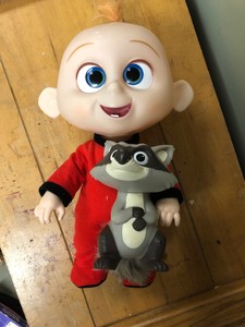 incredibles 2 raccoon toy