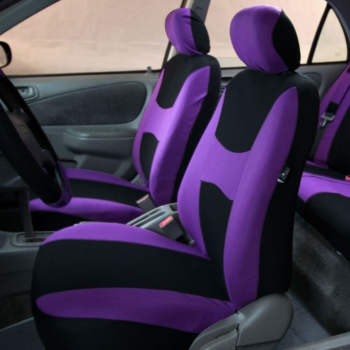 3 Row Light Breezy Flat Cloth Seat Covers Combo Set 8 Seaters Universal Fit - Bild 31 von 35