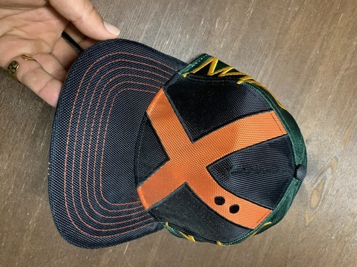 My Hero Academia Dragon Ball Z Bakugo Snapback Hat 2 Anime Manga Black Caps New - Picture 9 of 24
