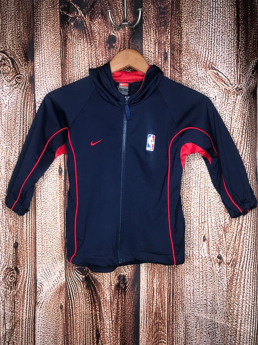 Nike Boy's Toddler Youth NBA Logo Full Zip Up Hoodie Sweatshirt