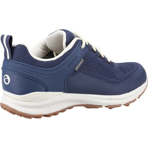 Cotswold Compton Navy Recycled Plastic+Synthetic PU Female Lace Ladies Shoes - Picture 2 of 4