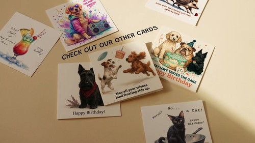 Scottish Terrier - Happy Birthday Card & Envelope - Personalised dog card - Picture 9 of 10
