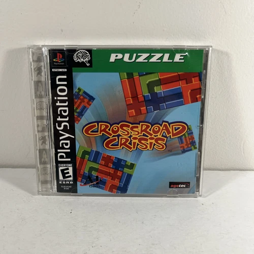 Crossroad Crisis PS1 PlayStation 1 + Reg Card - Complete CIB