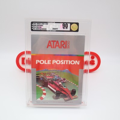 Atari 2600 Game POLE POSITION - VGA GRADED 90 MINT GOLD! NEW & Factory Sealed!