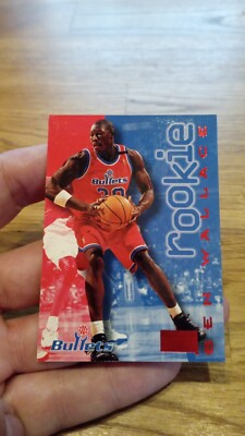 Ben Wallace 95-96  Stadium Club #236, Rookie- Ruby