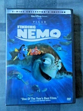 Disney Pixar Finding Nemo DVD 2003 2-Disc Set Albert Brooks Ellen DeGeneres