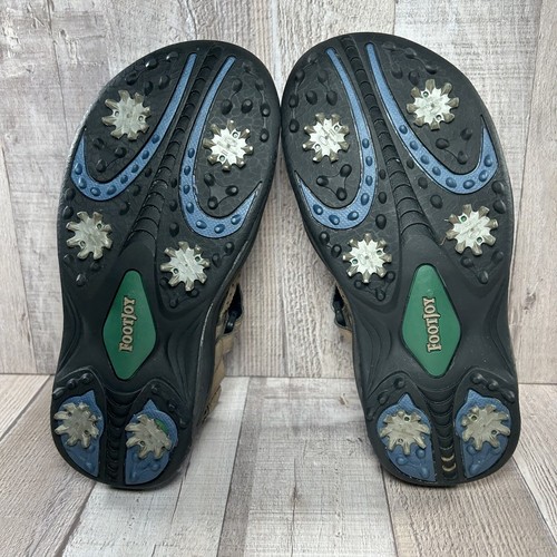 FootJoy FJ GreenJoy Men's Leather Golf Sandals Spikes Tan Beige Size 7M 48786 eBay