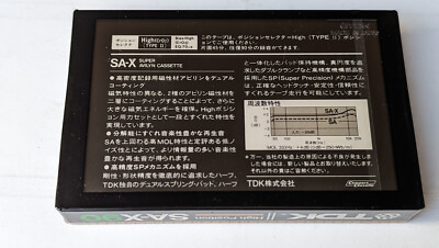 TDK SA-X 90 1982 Japan 1psc NEW | eBay