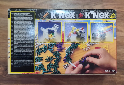 Vintage 1996 KNEX 21104 53 pieces motorbike toy | eBay
