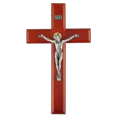 10 in Cherry St Mark Crucifix Lot of 4 Size 10 in H 4 in Corpus Catholic Gift