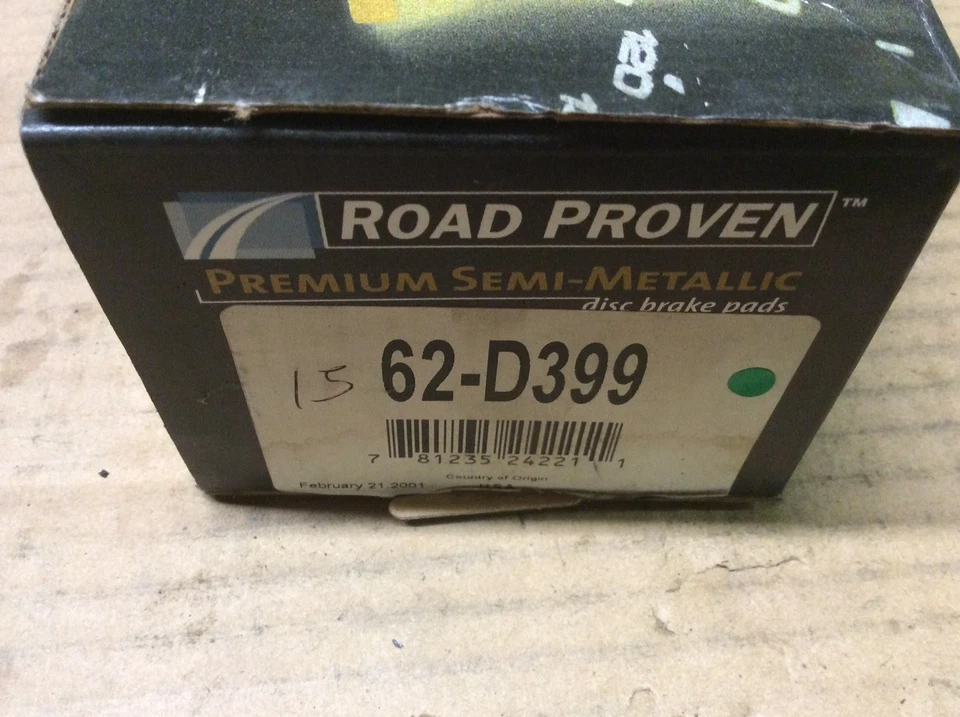 Nuevas pastillas de freno de disco semimetálicas premium ARI Roadproven 62-D399 Foto 2 de 4