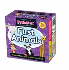 Image of BrainBox First Animals Card Game Pre School Learning