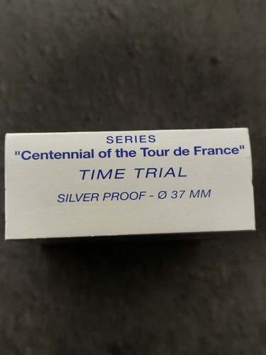 COFFRET 1 1/2 EURO BE 2003 ARGENT CONTRE LA MONTRE TOUR DE FRANCE / SILVER - Picture 5 of 7