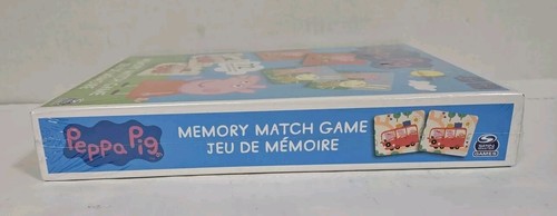 Peppa Pig Matching Memory Game 2-4 Players Ages 3+ Board Games - Picture 3 of 3